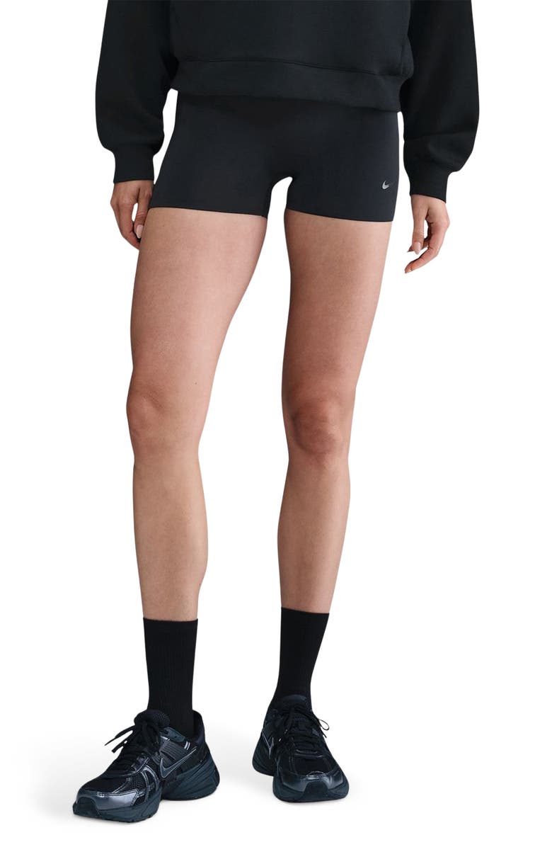 Nike Form Dri-FIT Boy Shorts, Main, color, 011 011 Black/Dkskgy