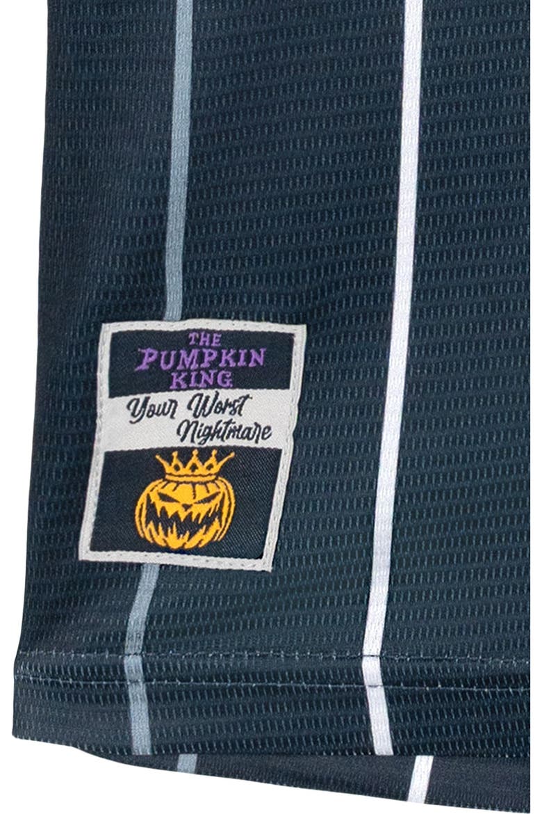 Nightmare Before Christmas Jack Skellington Short Sleeve Soccer Jersey, Alternate, color, Jack Skellington Black
