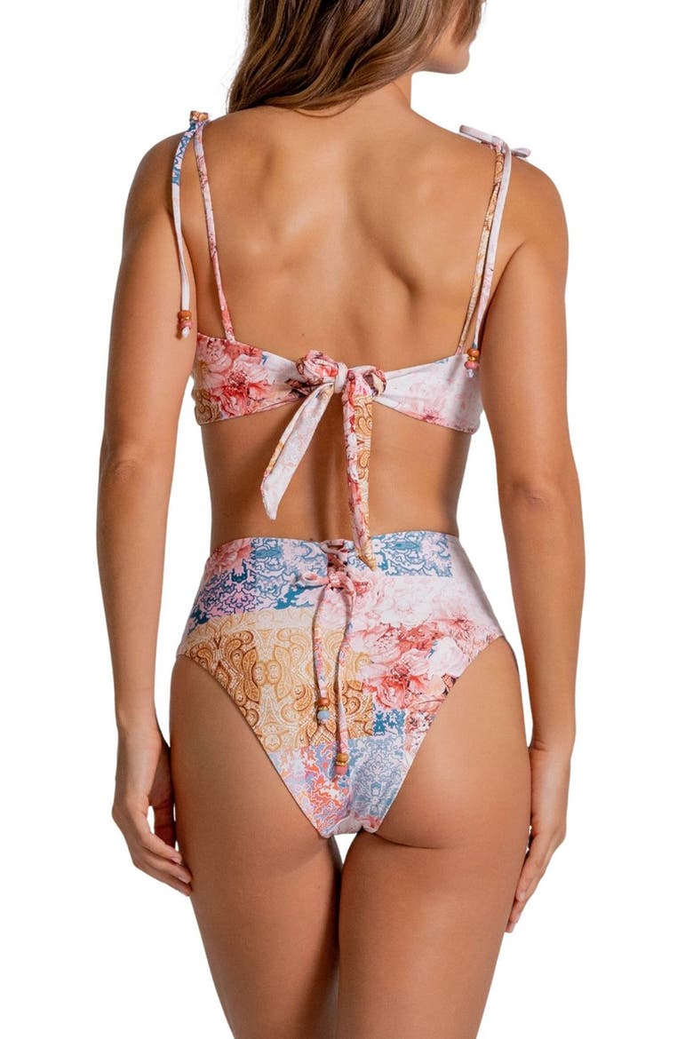 Bralette Bikini Top, Alternate, color, MULTI