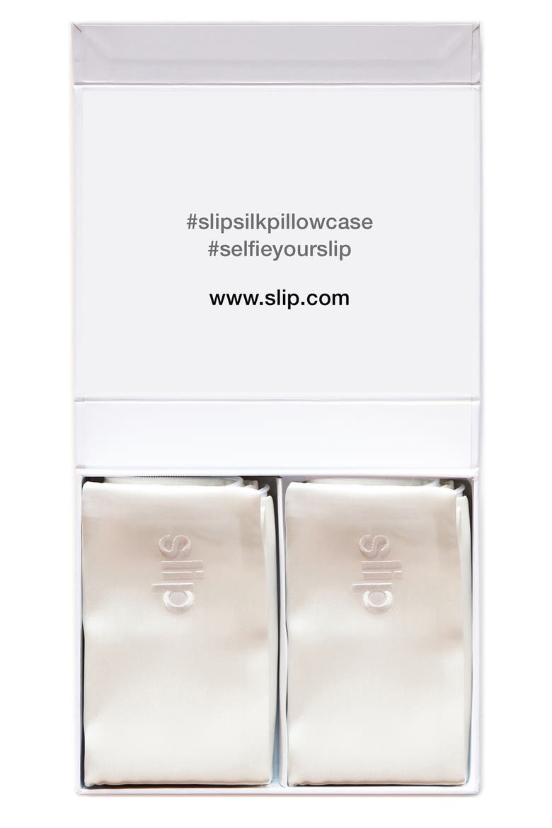 Silk Queen Pillowcase Duo $178 Value, Main, color, NO COLOR