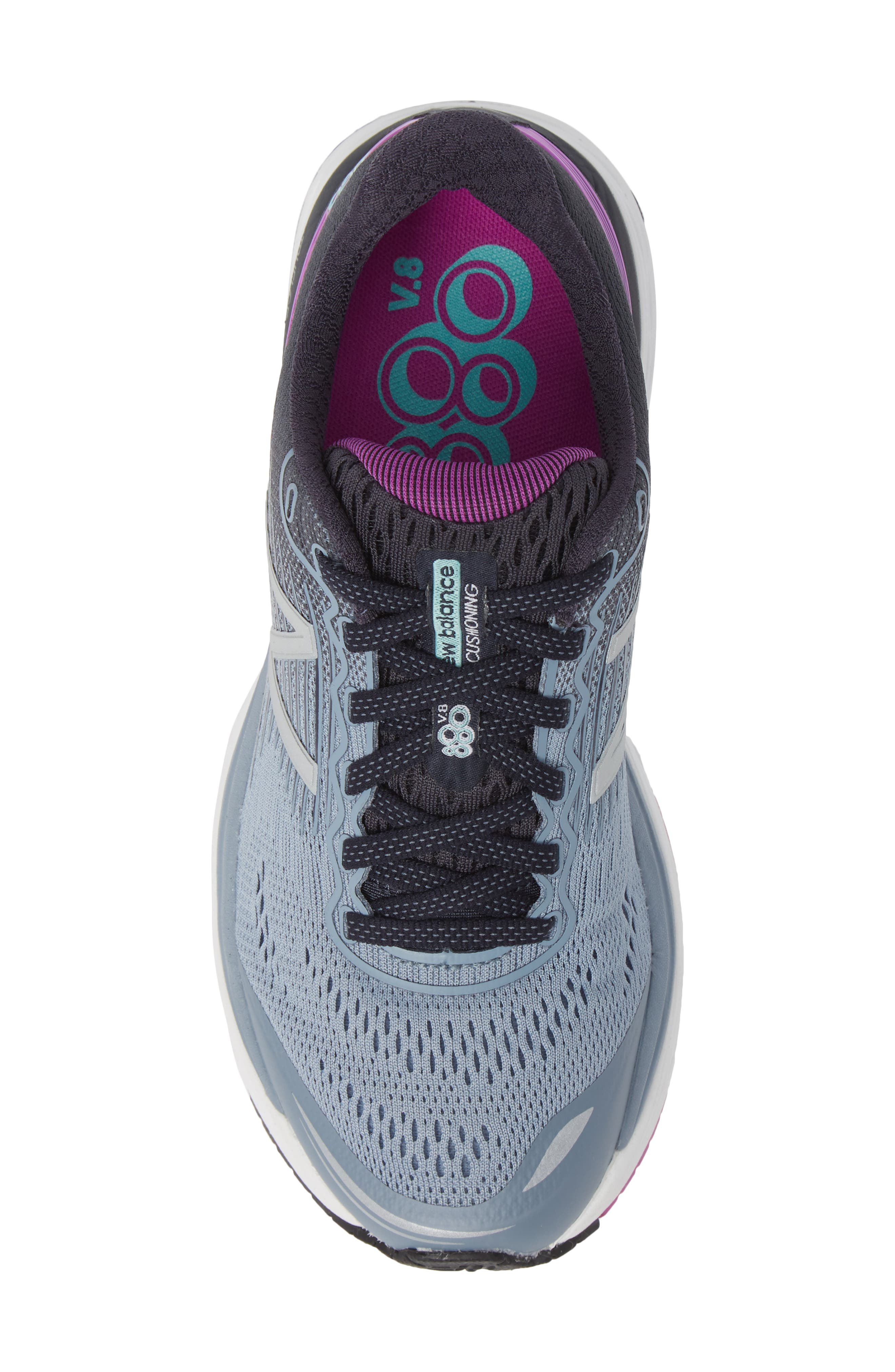 880v8 Running Shoe, Alternate, color, REFLECTION