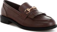 LONDON RAG Enola Kiltie Fringe Loafer