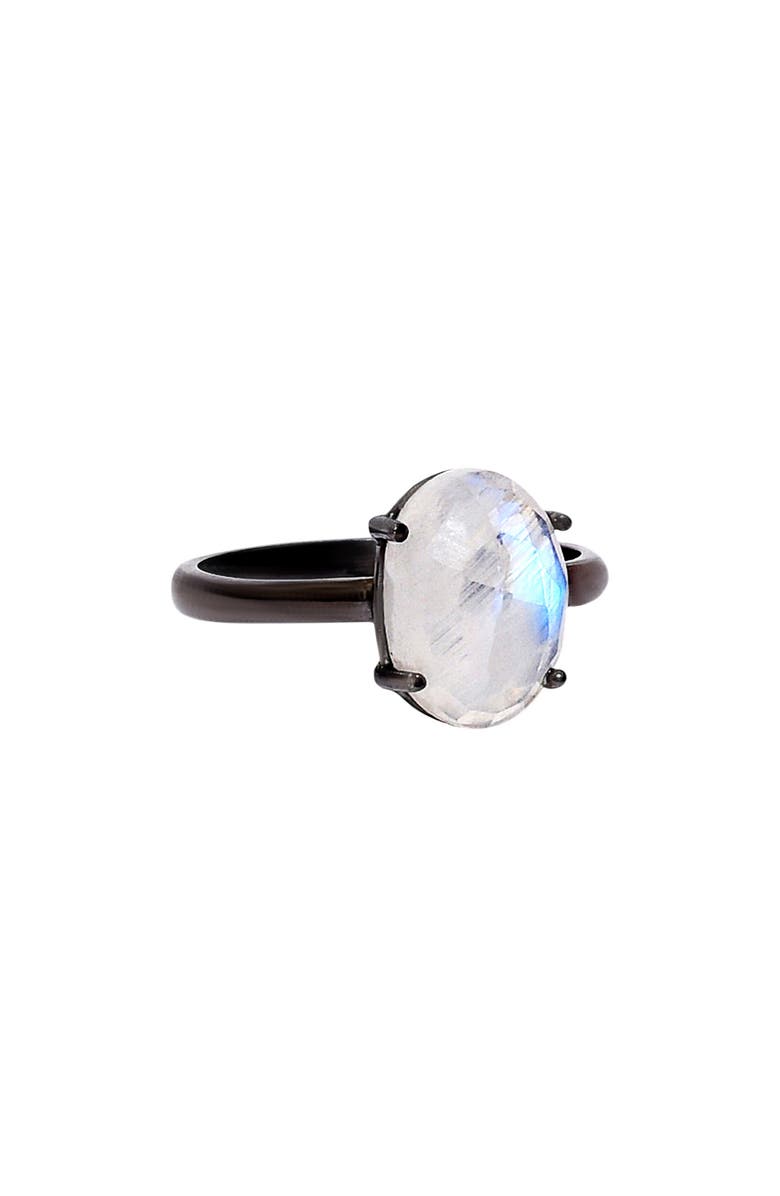 Adornia Oval Cut Moonstone Ring, Main, color,