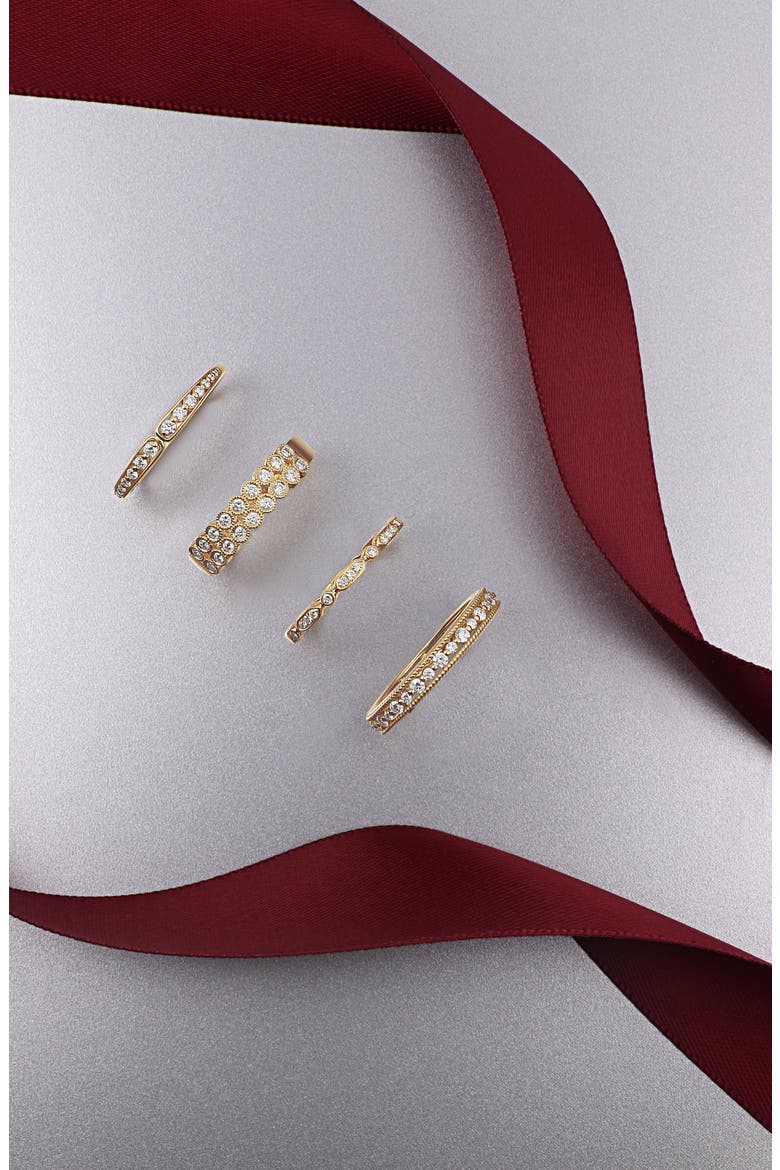 Florentine Diamond Eternity Ring (Nordstrom Exclusive), Alternate, color, 18K YELLOW GOLD
