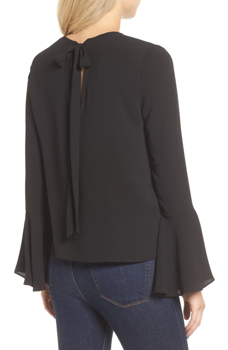 WAYF Winning Hand Bell Sleeve Top, Alternate, color,