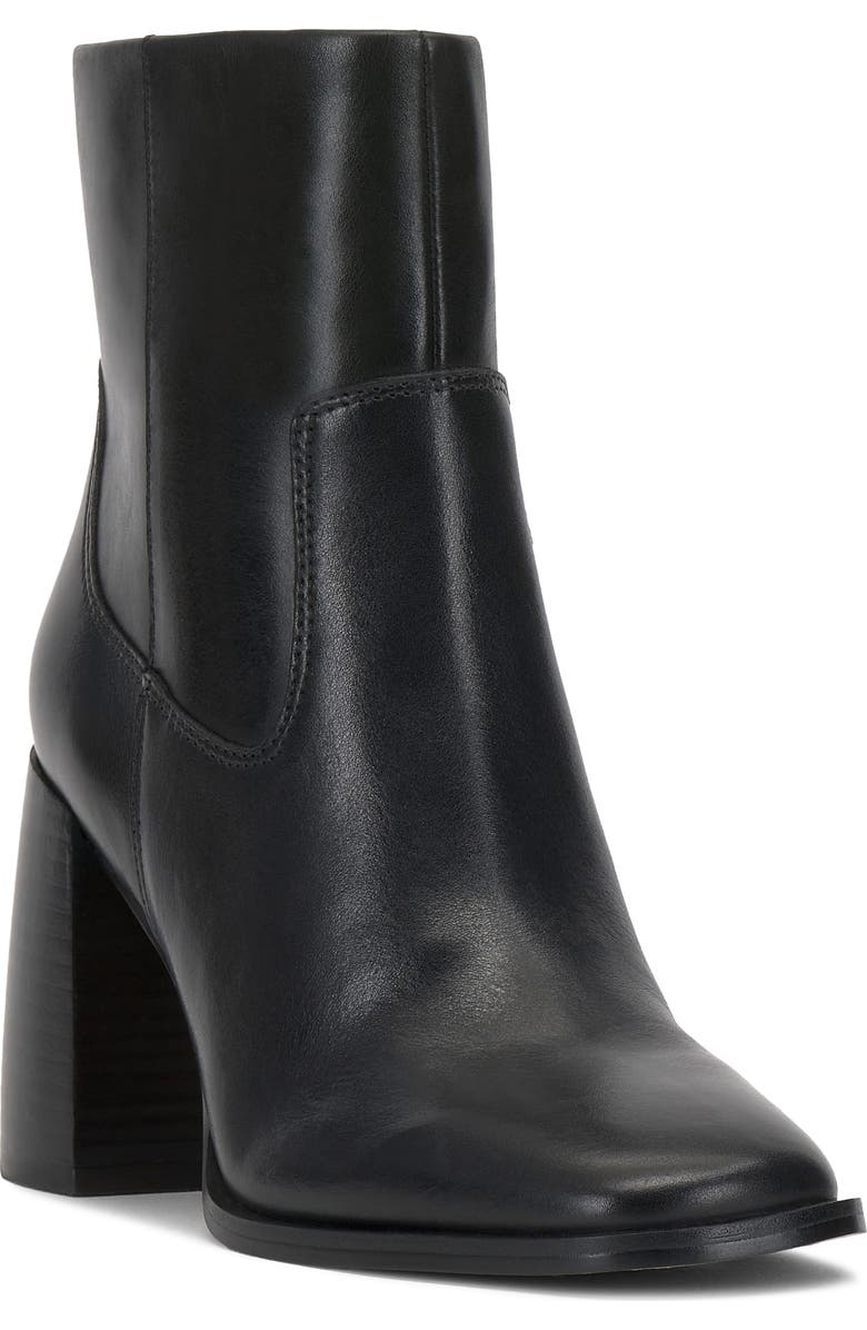 Vince Camuto Dayana Block Heel Bootie, Main, color, Black