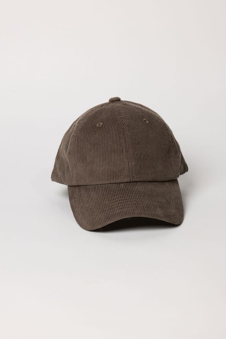 Cord Cap, Main, color, Taupe