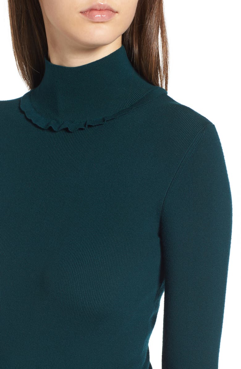 Lewit Ruffle Detail Pullover, Alternate, color, 