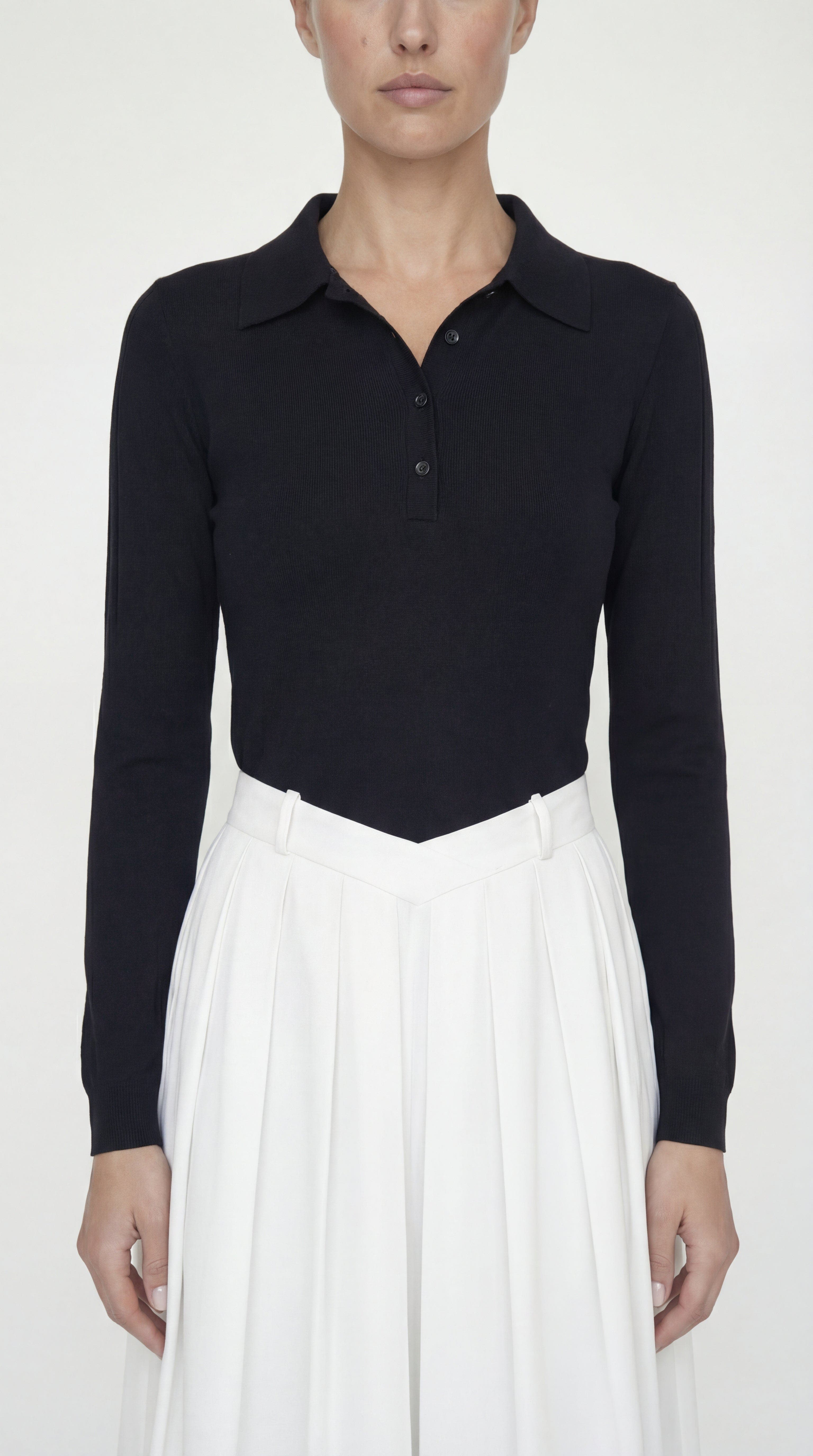 Sonia Polo Midi Dress With Pleated Skirt - image 2