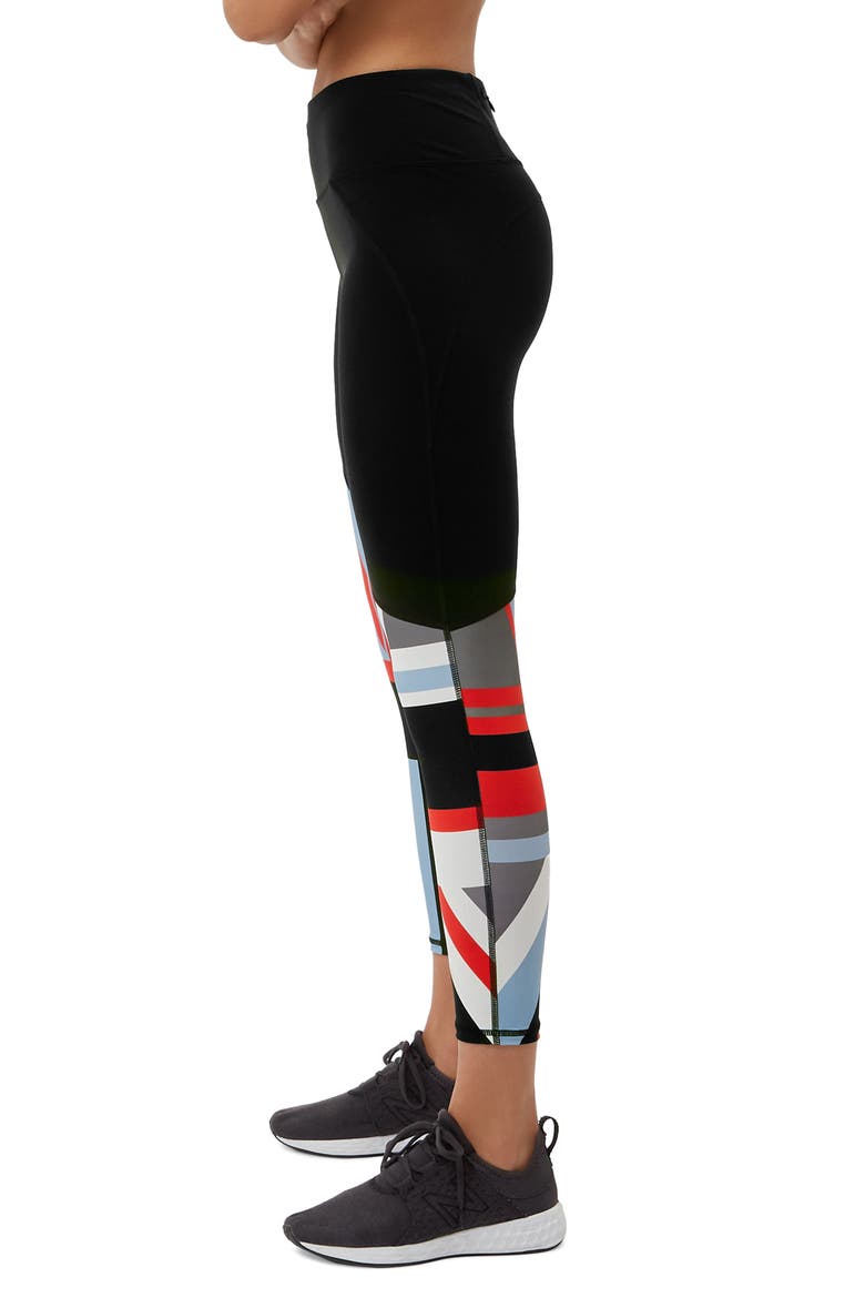 Power Union Jack Ankle Leggings, Alternate, color, UNION JACK