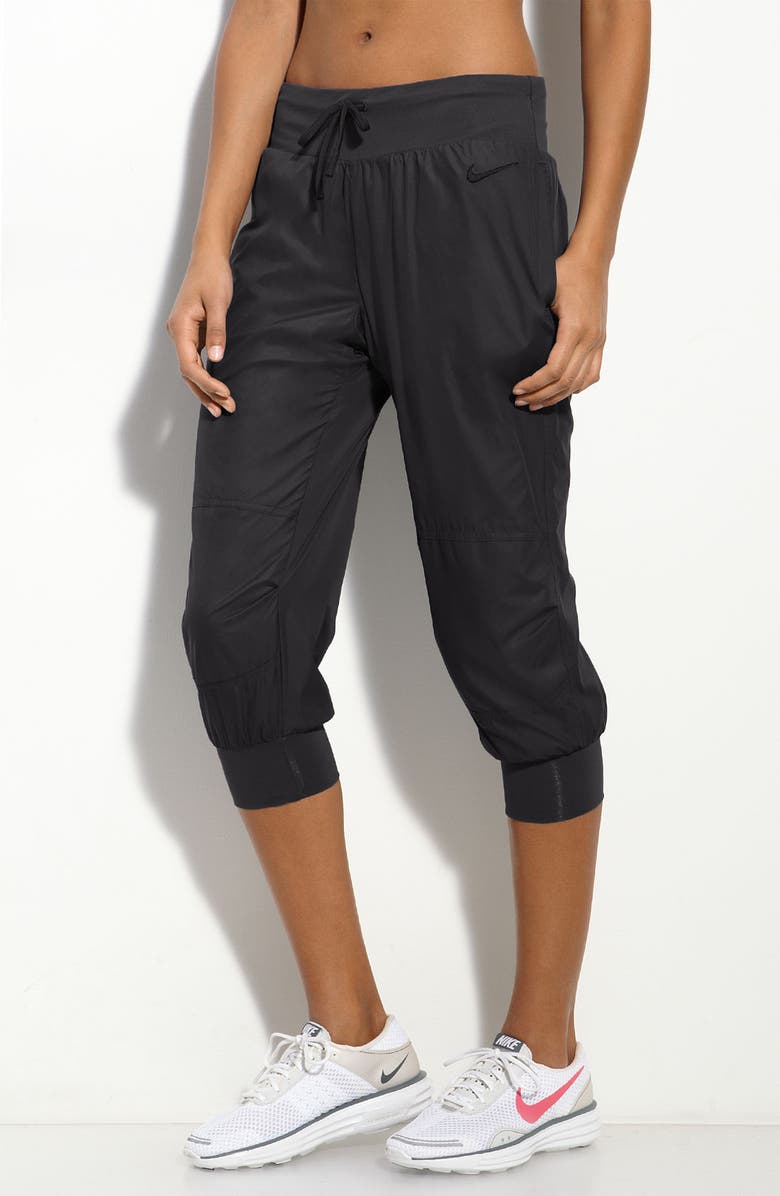 Nike 'Assist' Woven Capris, Main, color, 