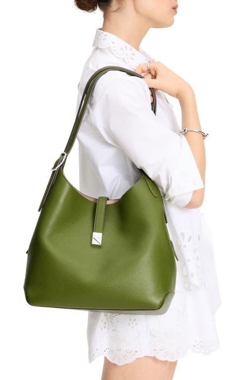 Kate Spade New York Deco Pebbled Leather Medium Shoulder Bag