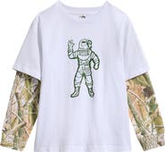 Billionaire Boys Club Kids' Dirt Cotton Graphic Layered T-Shirt
