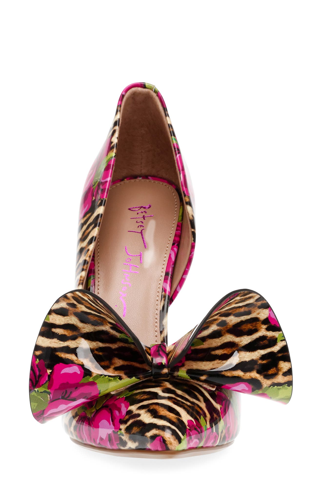 Betsey Johnson Noble Bow Pump, Alternate, color, 