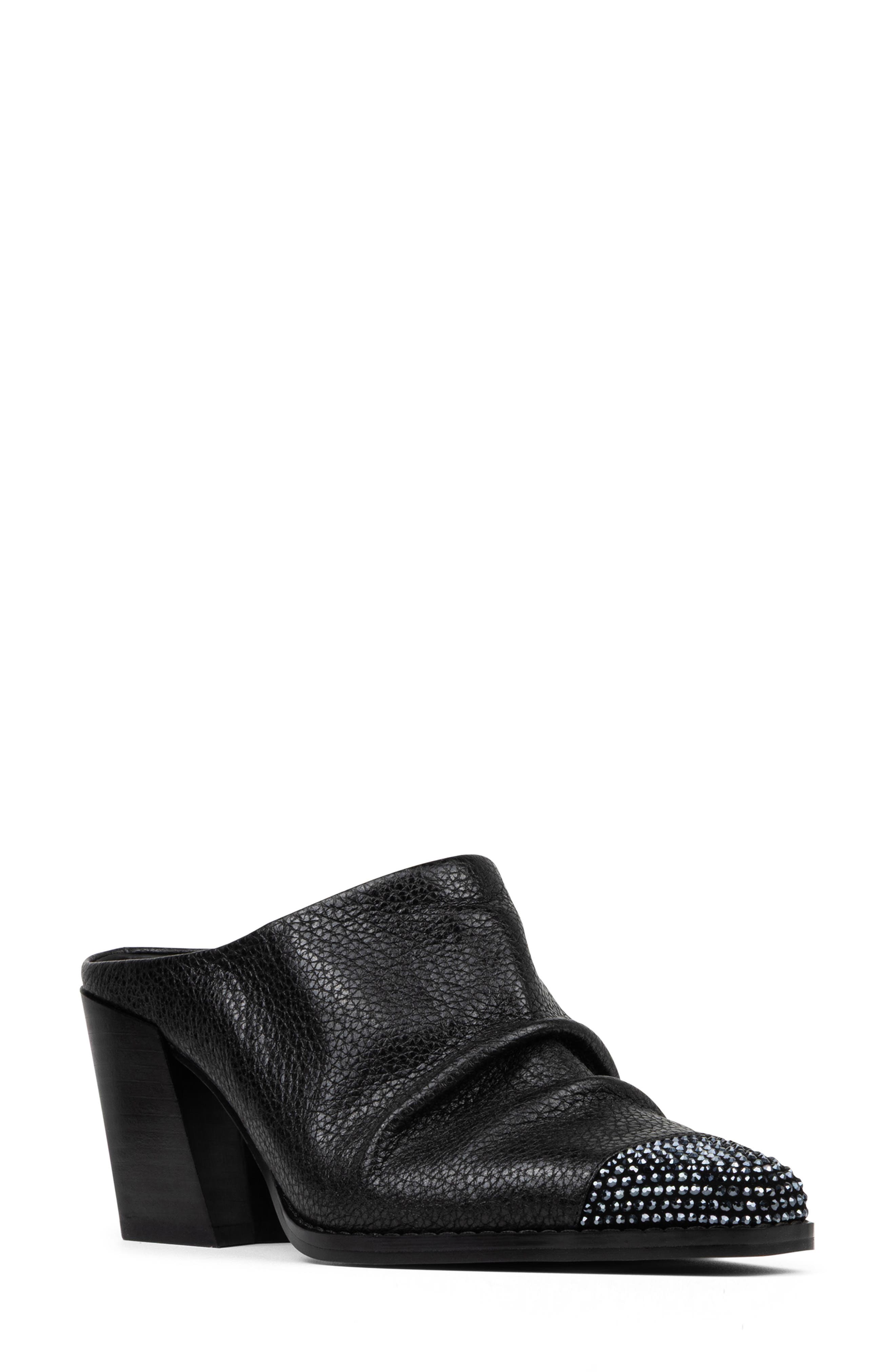 Donald Pliner Western Mule, Main, color, Black
