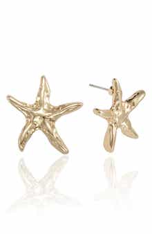 Starfish Stud Earrings