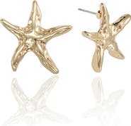 Ettika Starfish Stud Earrings