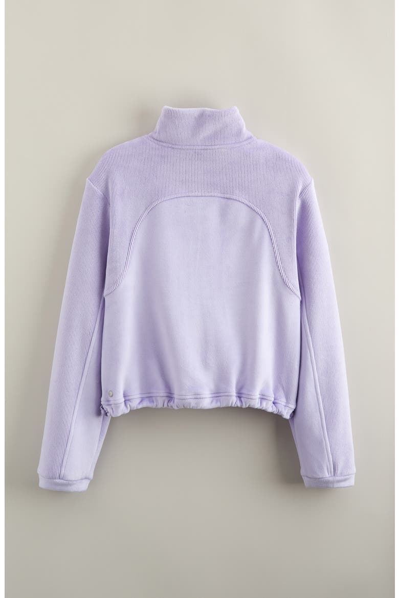Kids' Corded Velour Jacket, Alternate, color, PURPLE SPRAY