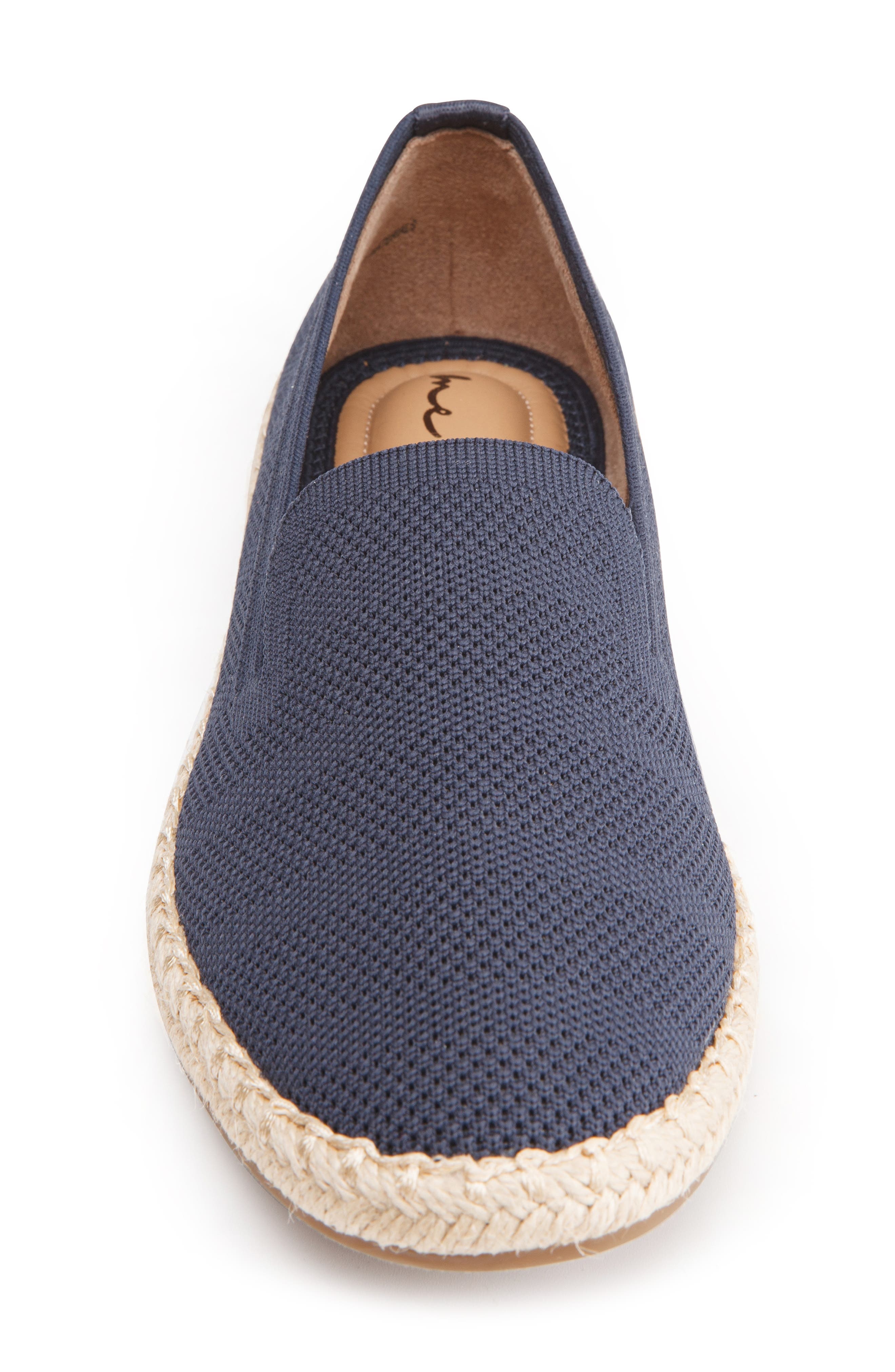 Me Too Koda Knit Slip-On Espadrille Sneaker, Alternate, color, Navy Mesh