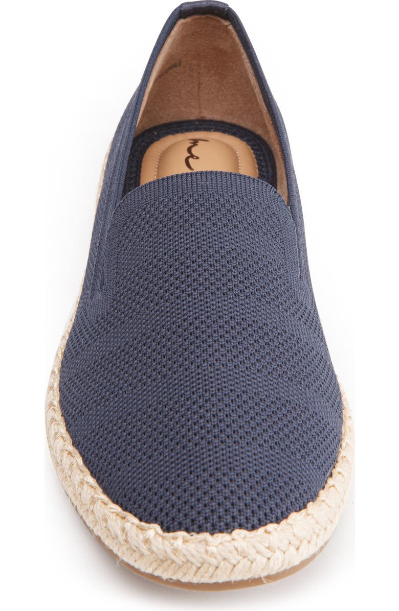 Me Too Koda Knit Slip-On Espadrille Sneaker, Alternate, color, Navy Mesh