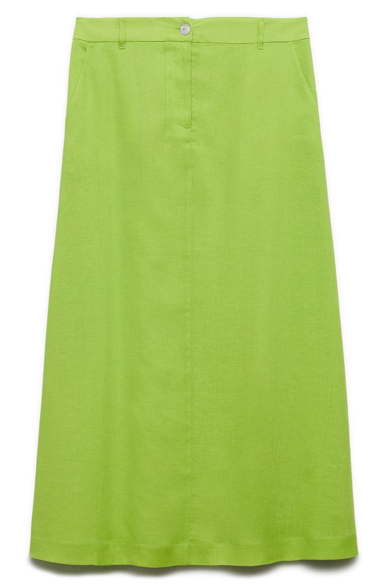 MANGO Lyocell Blend Skirt, Alternate, color, 