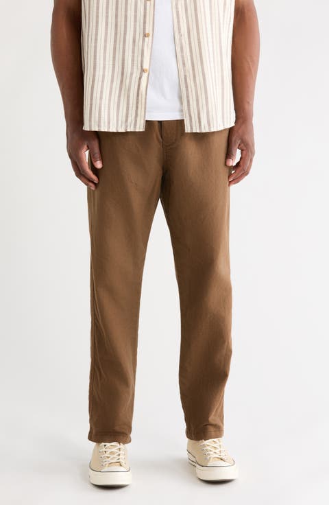 Pacifica Linen Blend Pull-On Pants