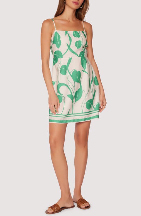 Vineyard Vistas Sleeveless Minidress