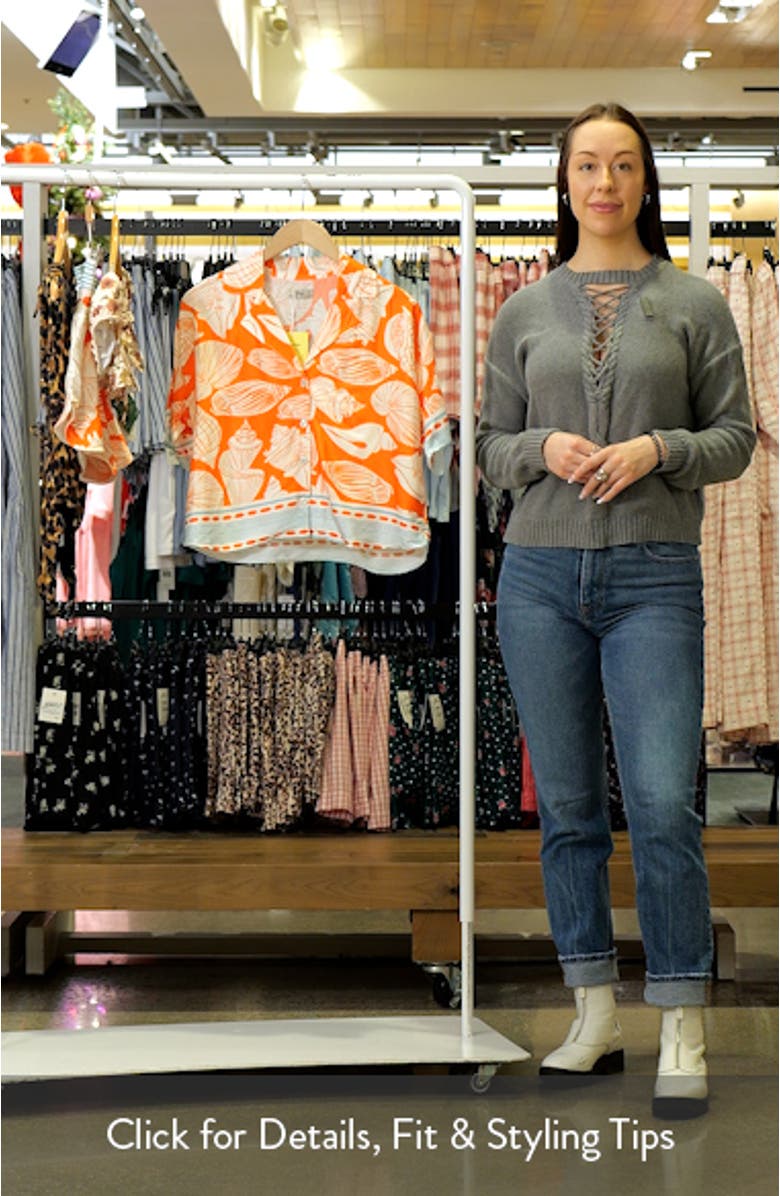 Australian Reef Octavia Cover-Up Shirt, sales video thumbnail