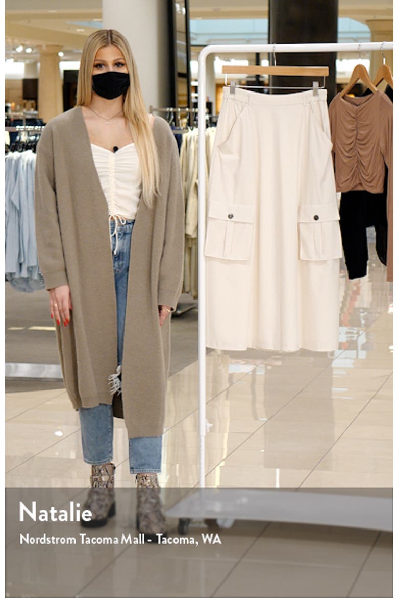 Cargo Midi Skirt video