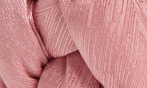 Tasha Braided Headband In Pink