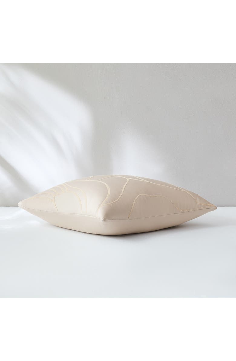 Chuks Collins x Lush Decor Kinoko Cotton Pillow Cover, Alternate, color, French Oak