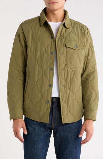 Lucky Brand Quilted Shirt Jacket