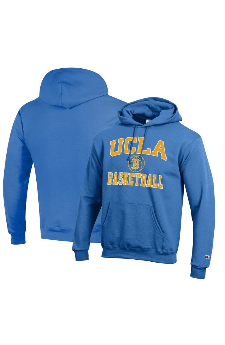 Champion Men's Champion Blue UCLA Bruins Basketball Icon Powerblend Pullover Hoodie, Main, color, Blue
