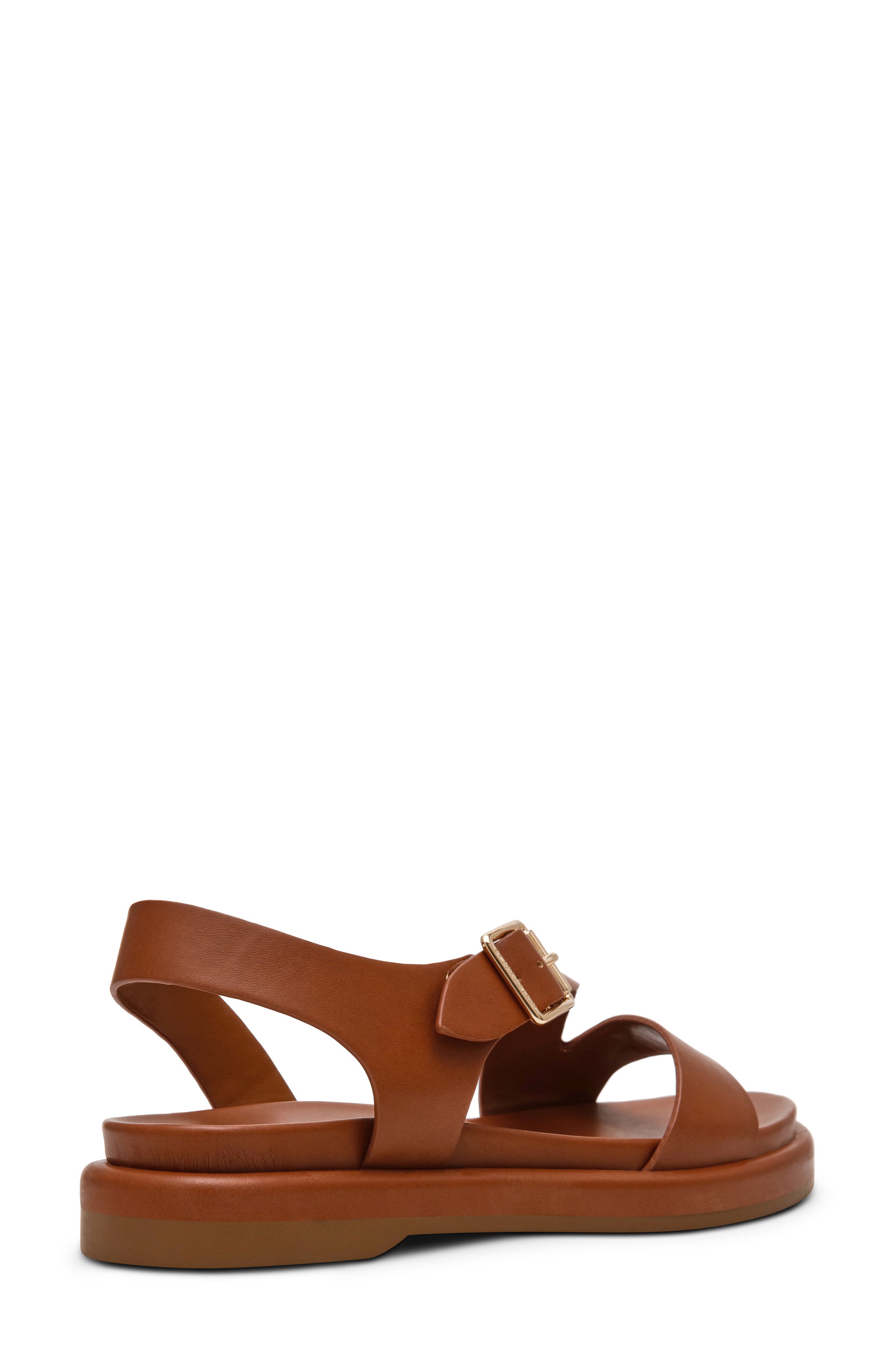 Elzie Sandal, Alternate, color, COGNAC PU