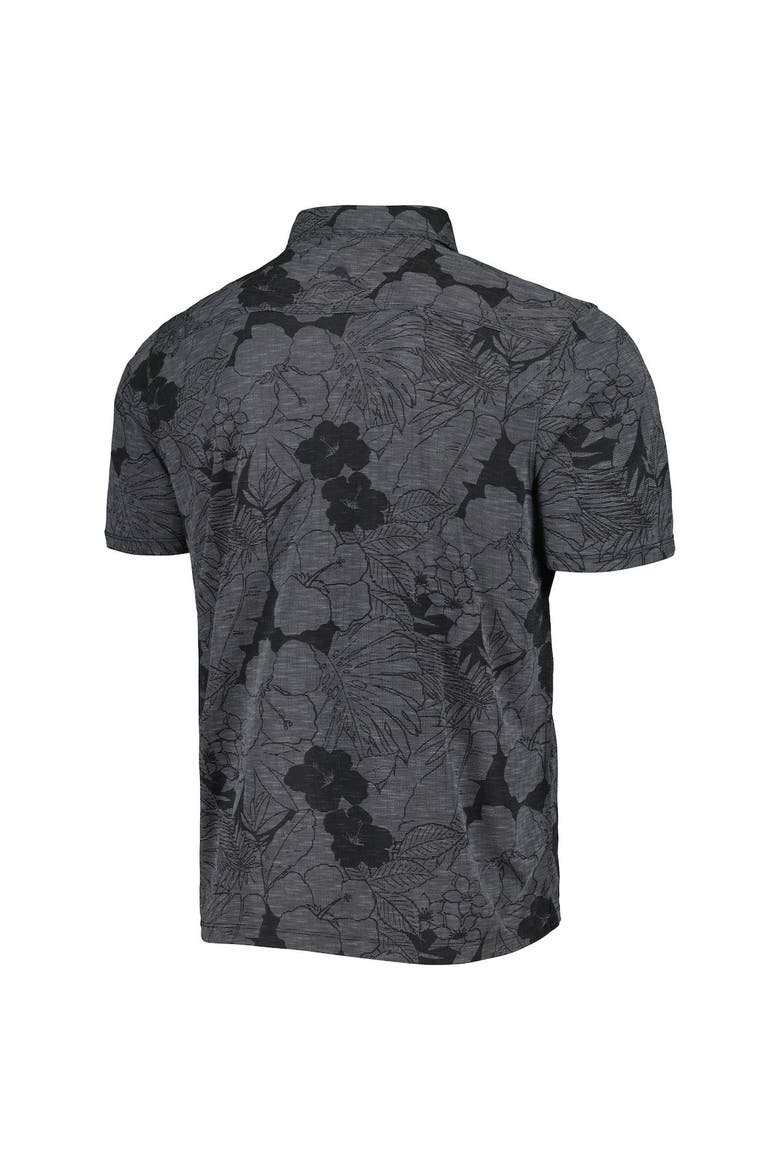Men's Tommy Bahama Blue Carolina Panthers Miramar Blooms Polo, Alternate, color, Blue
