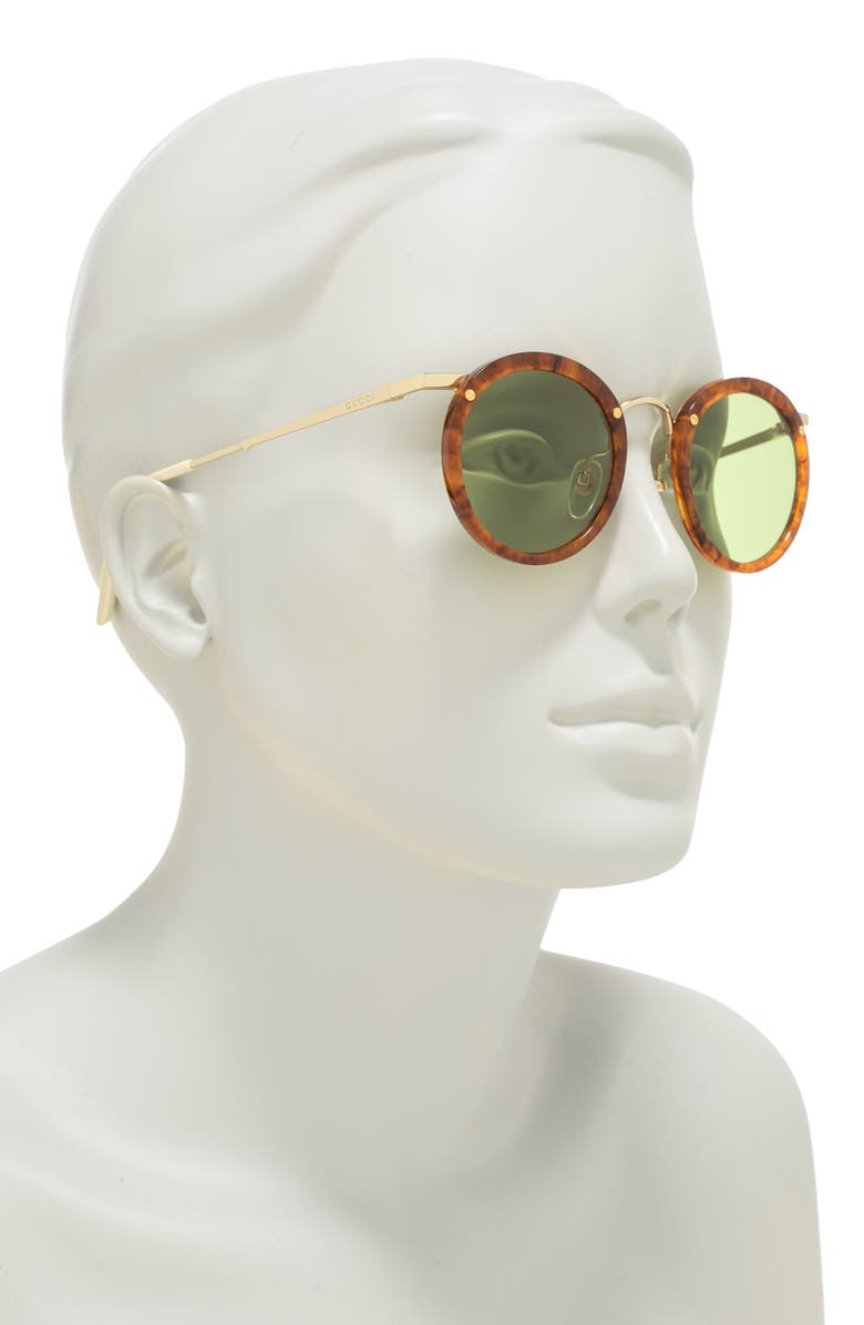 Gucci 44mm Round Sunglasses, Alternate, color,