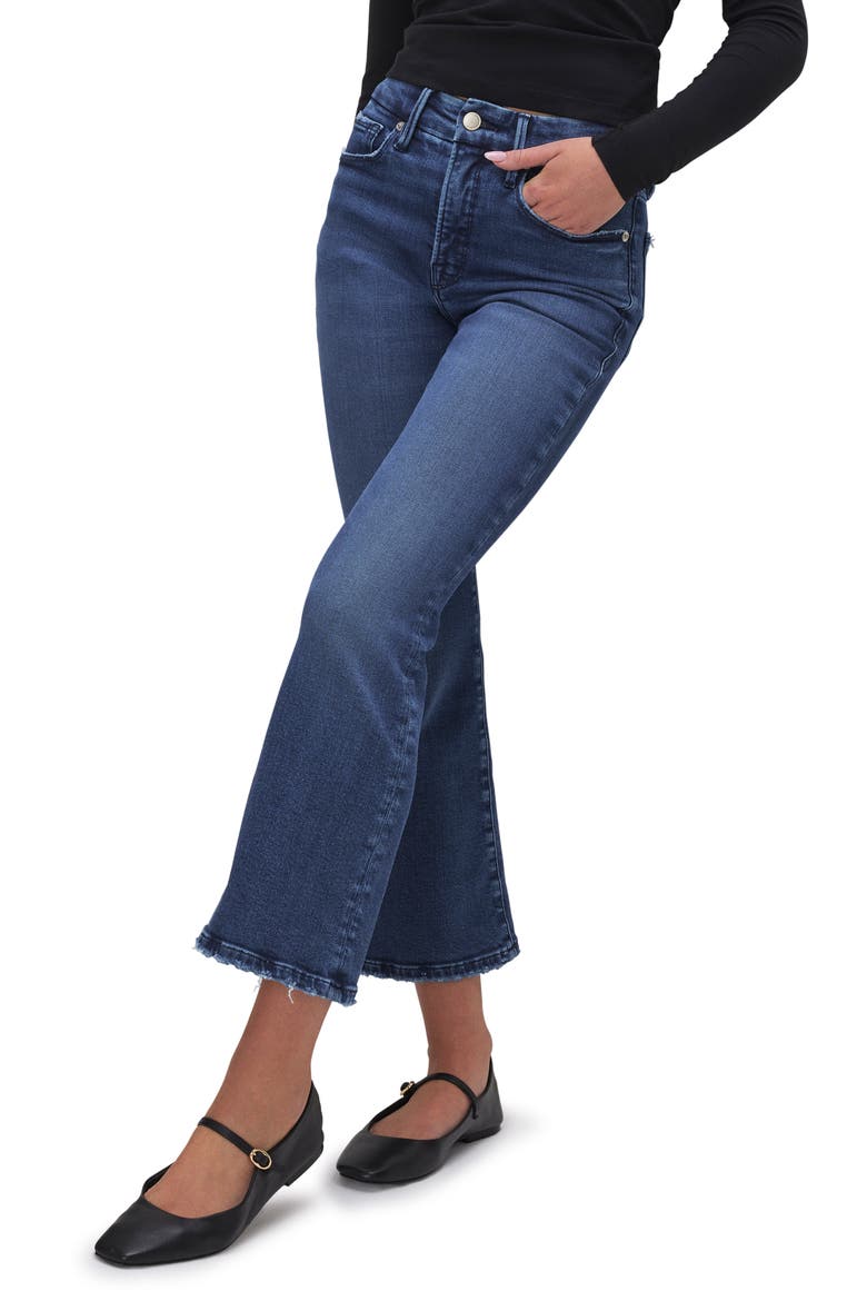 Good Legs Crop Mini Bootcut Jeans, Main, color, INDIGO625