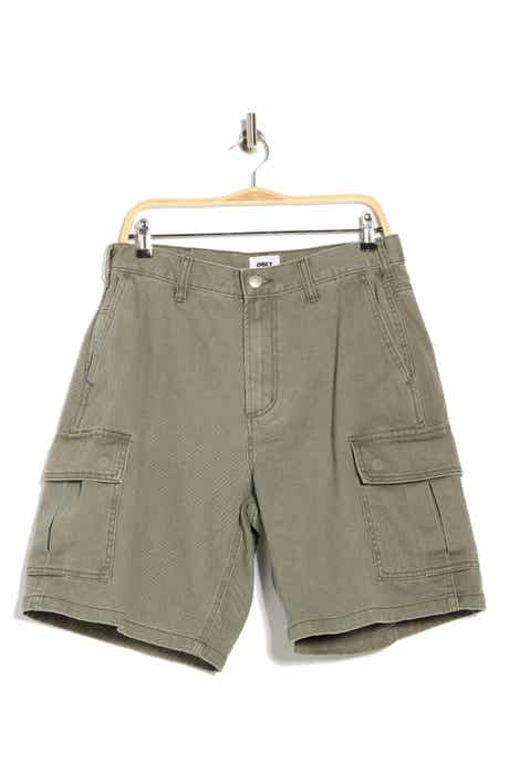 Obey Bigwig Baggy Denim Cargo Shorts