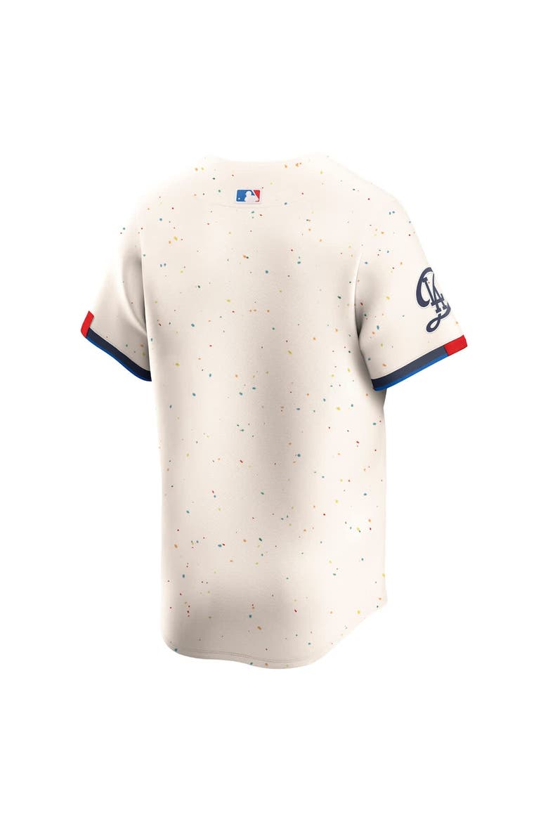 Men's Nike Cream Los Angeles Dodgers City Connect Limited Jersey, Alternate, color, Cream