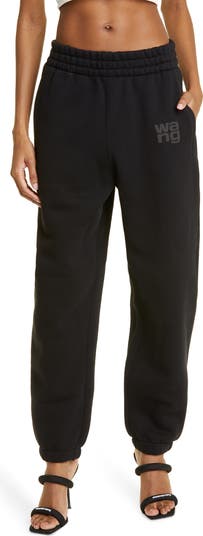 大人気【alexanderwang】Structured terry puff logo sweatpants Alexander Wang Puff Logo Structured Terry Sweatpants | Nordstrom