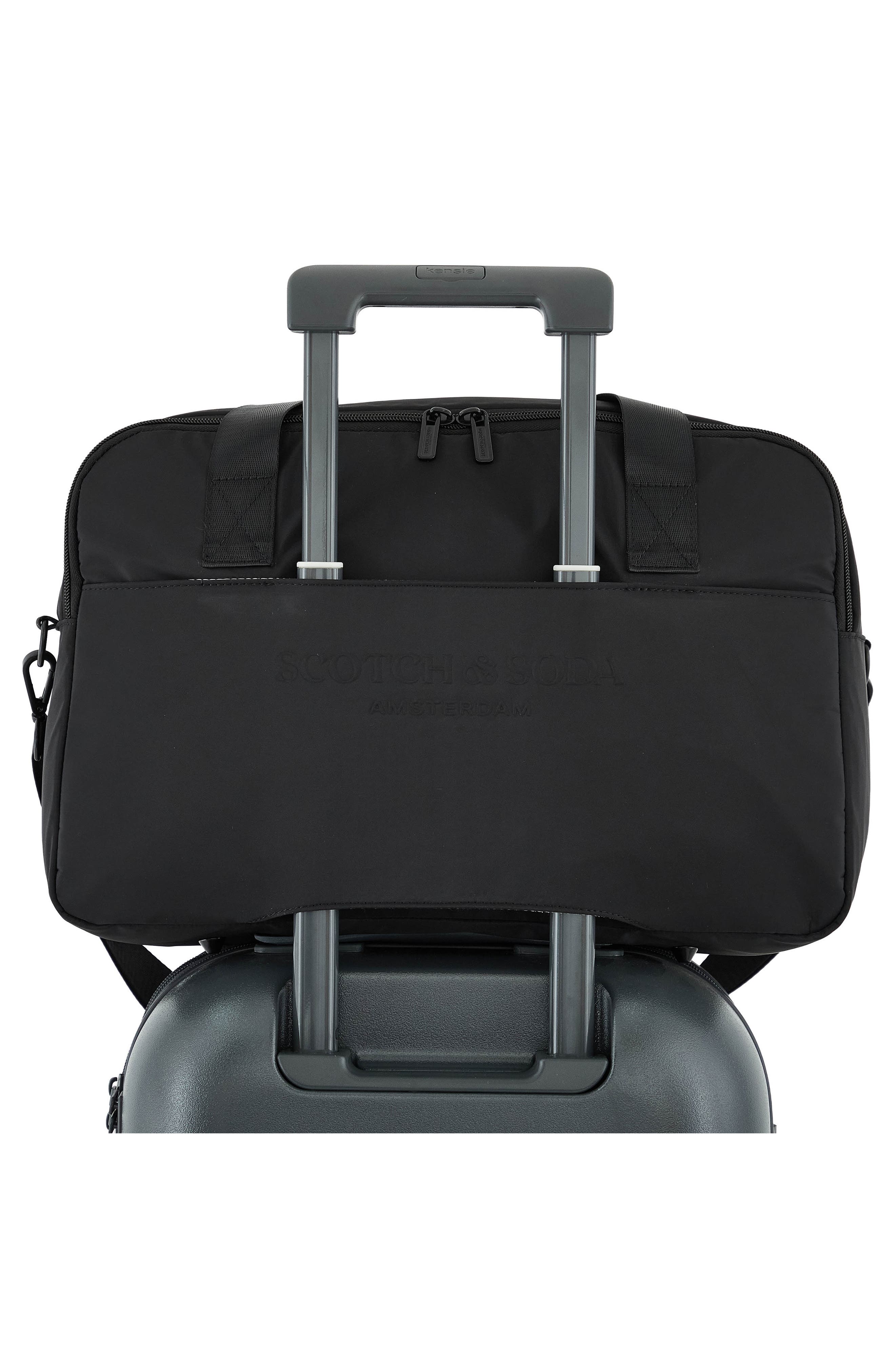 Scotch & Soda Eindhoven 18-Inch Weekender Bag, Alternate, color, Black