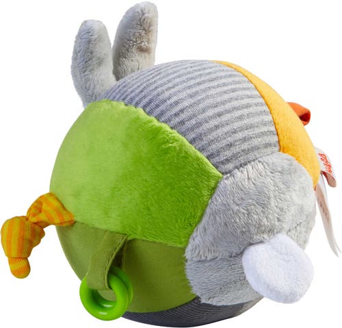 Haba Easter Bunny Ball With Crinkle Ears, Textured Fabric And Rattling Effects In Multi