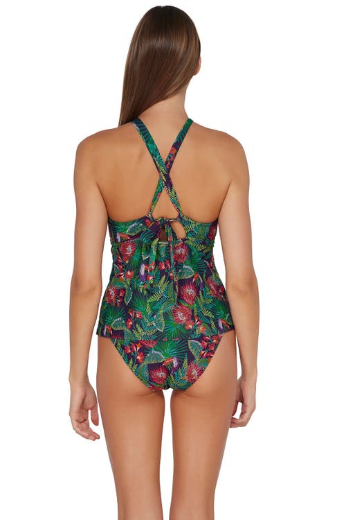 SUNSETS SUNSETS MIA TANKINI SWIMSUIT TOP