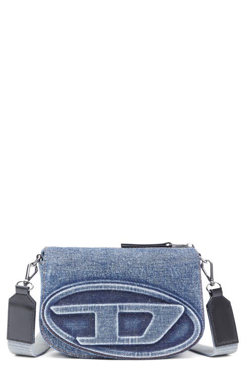 1DR 2.0 Logo Denim Crossbody Bag