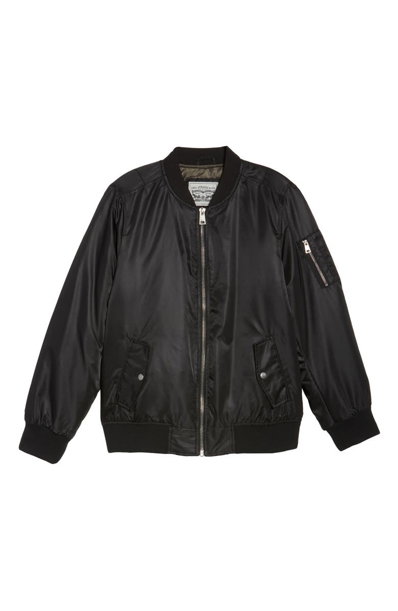 Levi's<sup>®</sup> MA-1 Bomber Jacket, Alternate, color, 