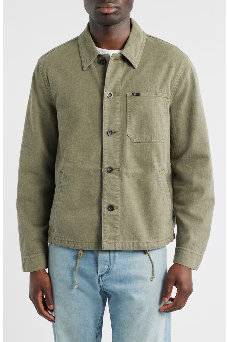 George Utility Shirt Jacket, Alternate, color, DUSTY SAGE