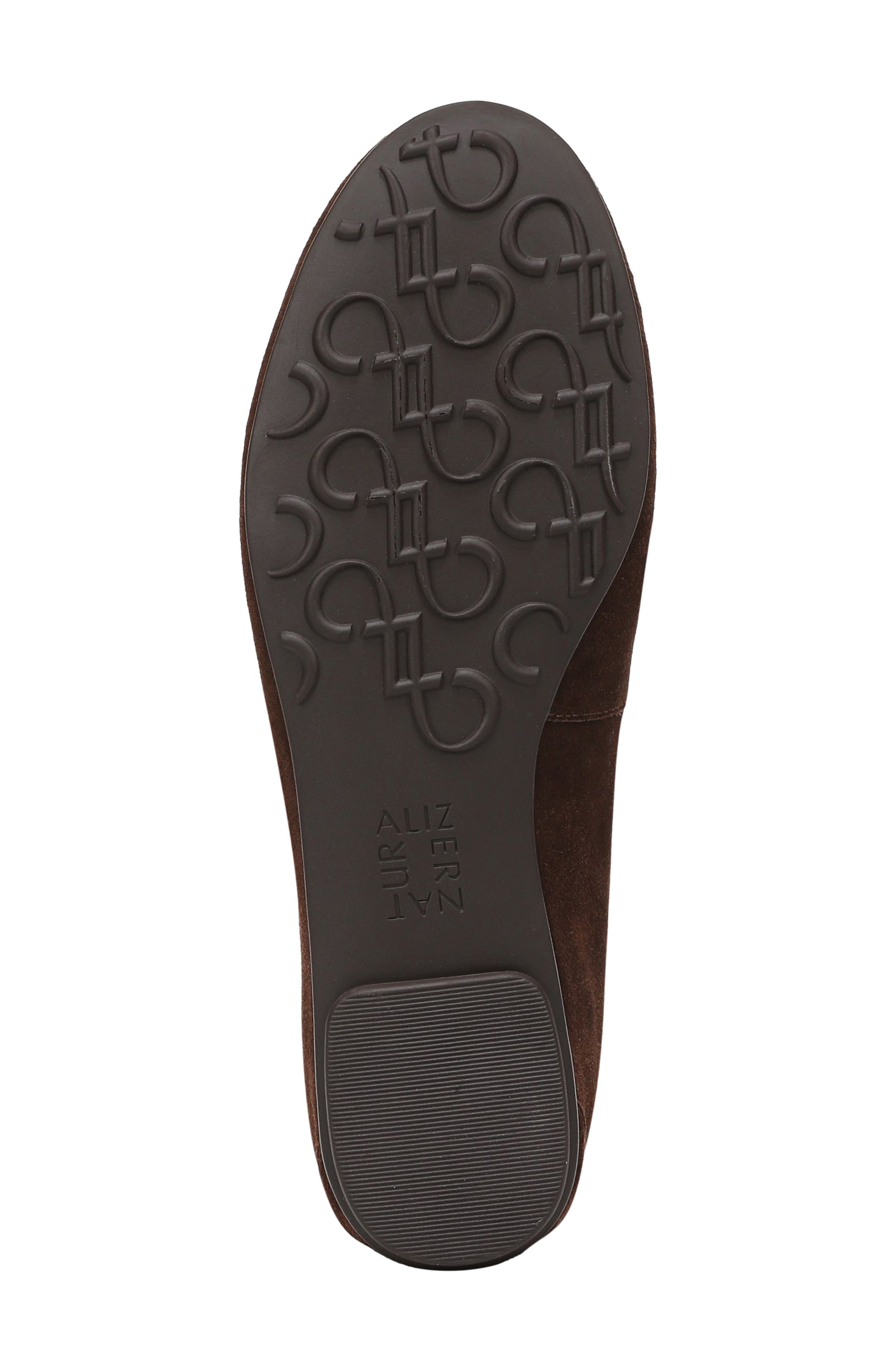 Naturalizer Ava Ballet Flat, Alternate, color, Chocolate Suede