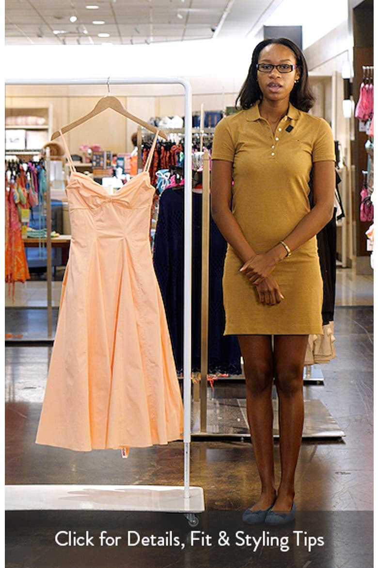 Dahlia Stretch Pima Cotton Cocktail Dress video