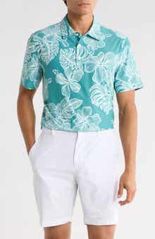 Reyn Spooner Muana Monstera Polo
