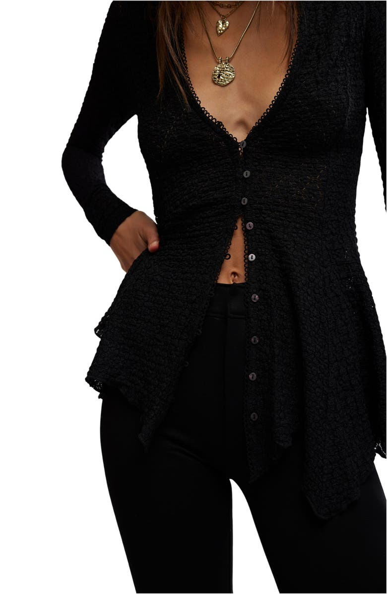 Free People Janey Lace Top, Alternate, color, 